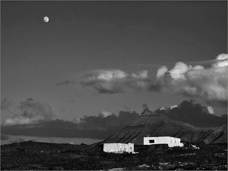 Mondaufgang - Salinas Janubio, Lanzarote, 2010