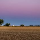 Mondaufgang unterm Abendrot