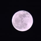 Mondaufnahme in einer klaren Nacht