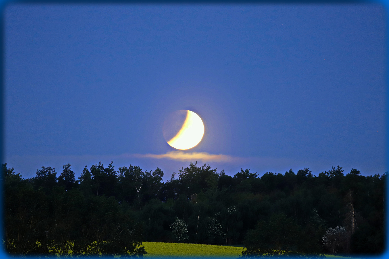 Mondfinaternis zu früher Stunde 16.05.2022