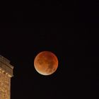 Mondfinsternis 2015 über Steinau an der Straße