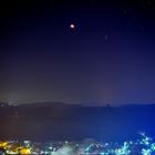 Mondfinsternis 21. Jan. 2019 max. Verfinsterung, aufgenommen um 6:26h