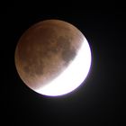 Mondfinsternis 21.02.08 in Schwülper, fortschreitende Totalität