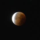 Mondfinsternis 28.09.2015: / 6) 5.30 Uhr Anfang vom Ende der Blutmondphase