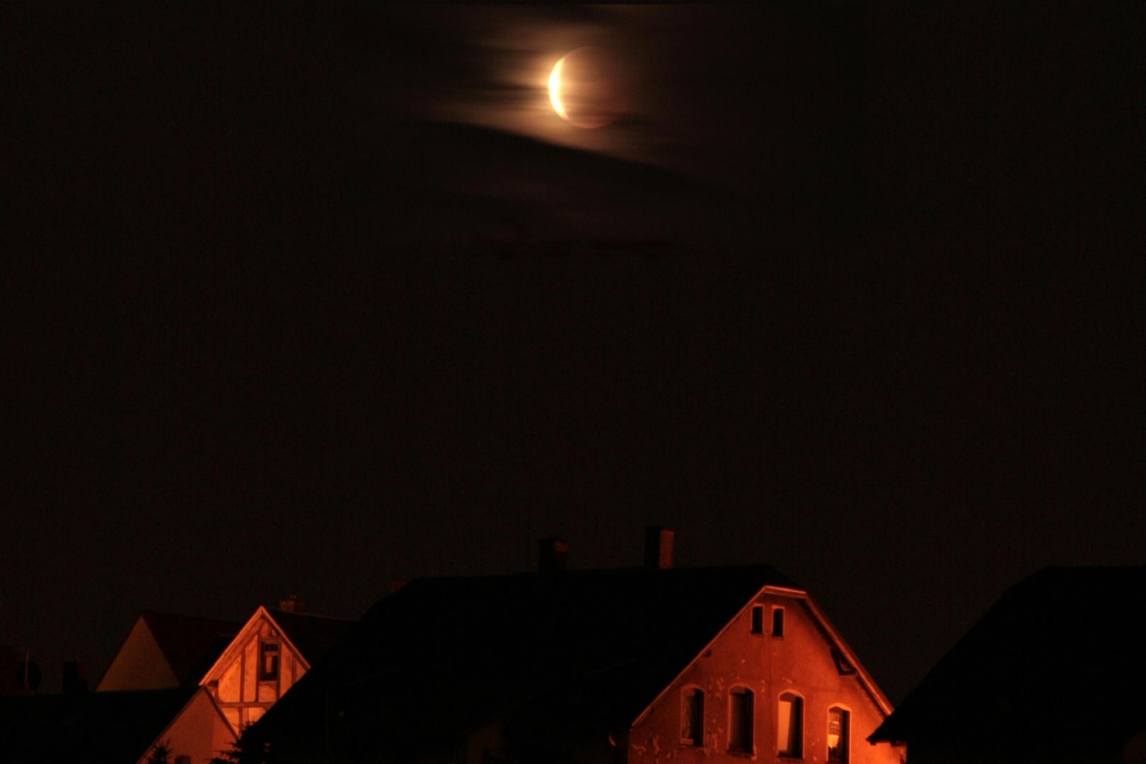 Mondfinsternis am 15. Juni 2011