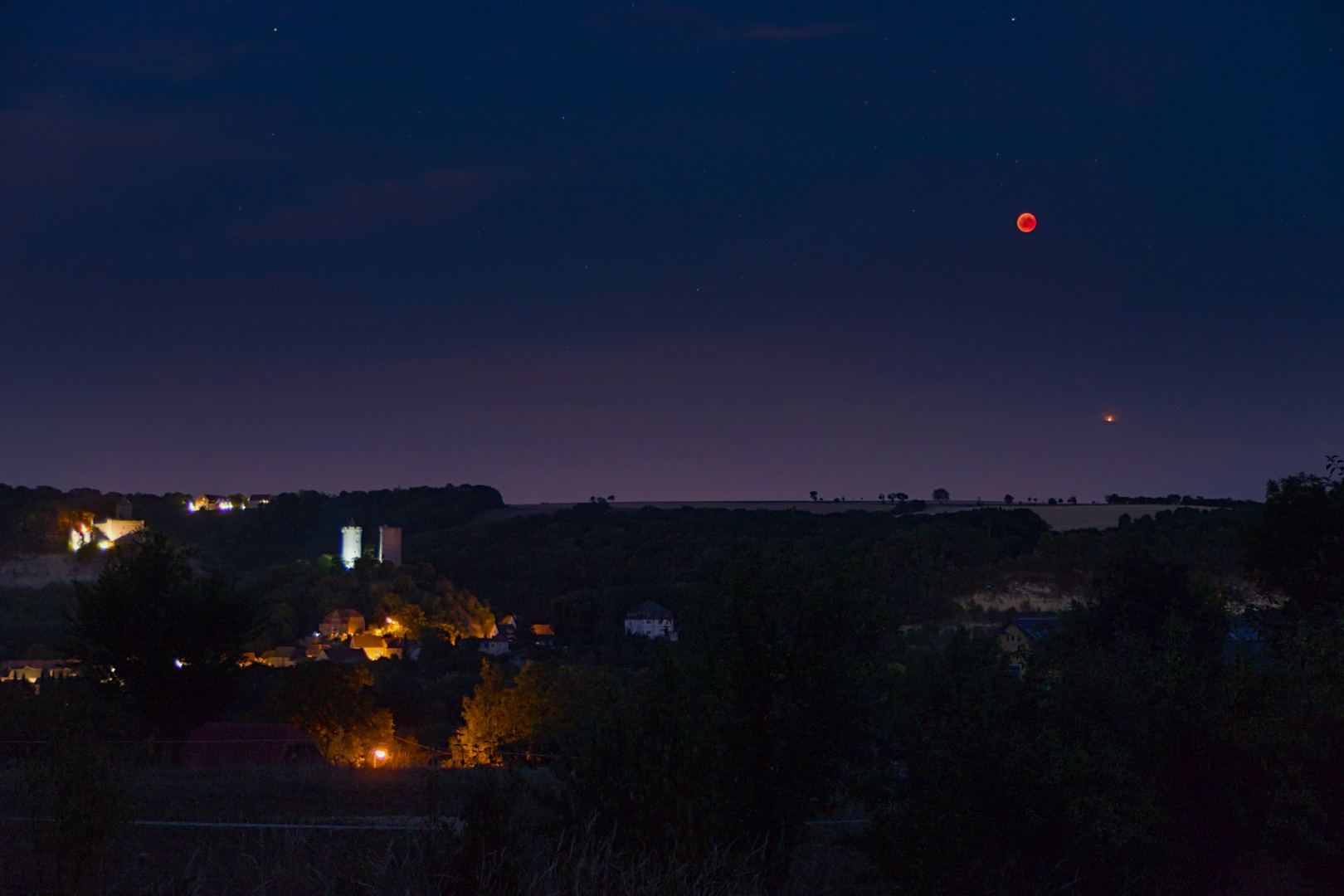 Mondfinsternis bei Saaleck II