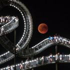 Mondfinsternis, Blutmond über Tiger & Turtle in Duisburg am 27.07.2018