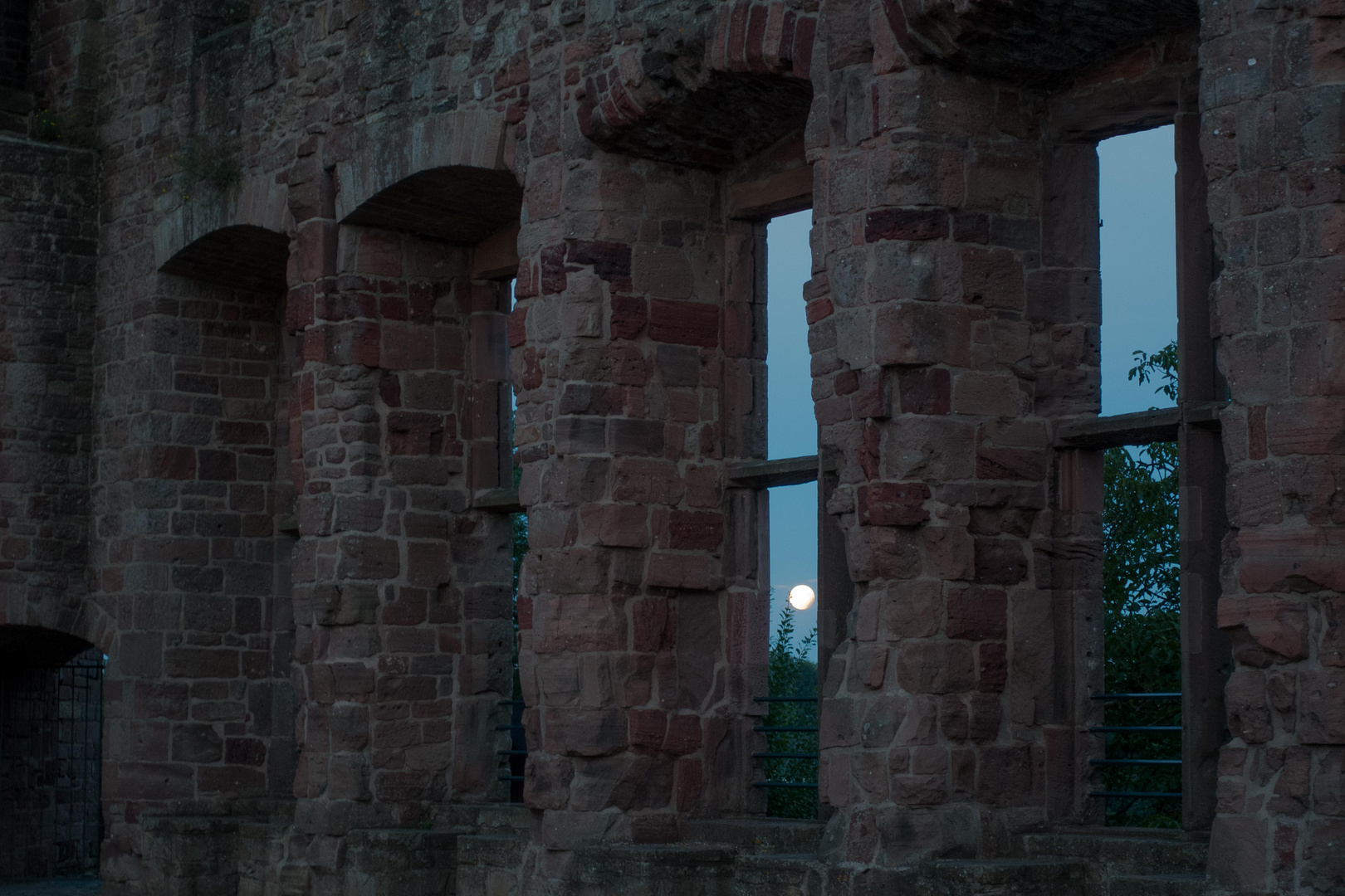 Mondfinsternis Burg Nideggen