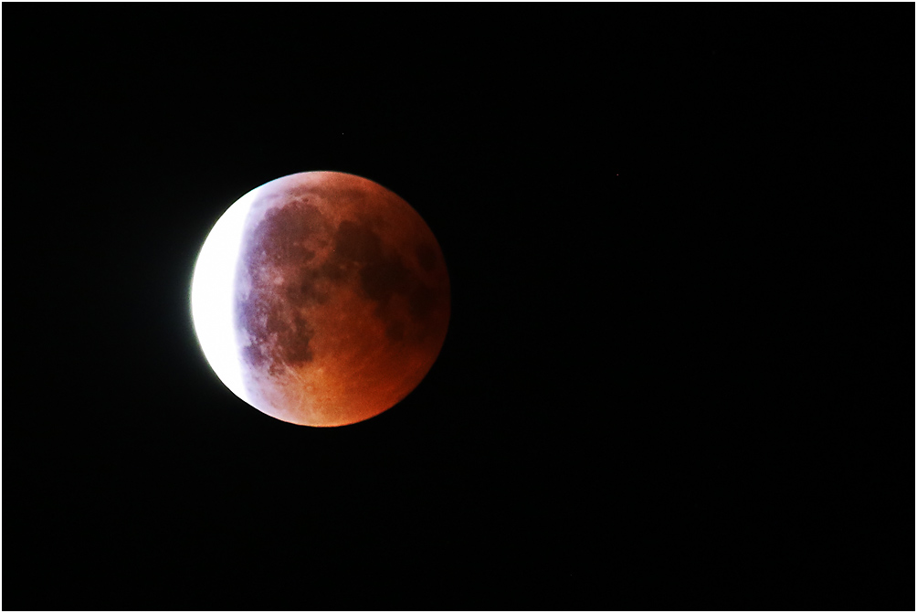 Mondfinsternis in Oberschwaben