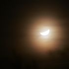 Mondfinsternis mit Aura