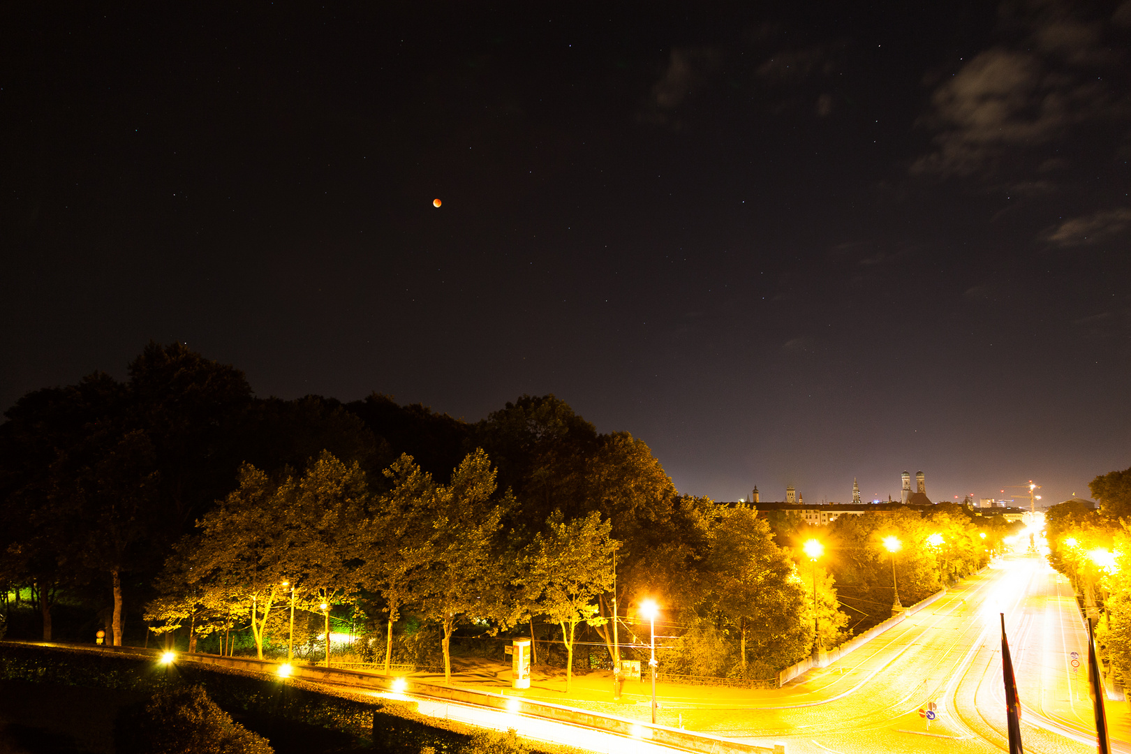 Mondfinsternis, München