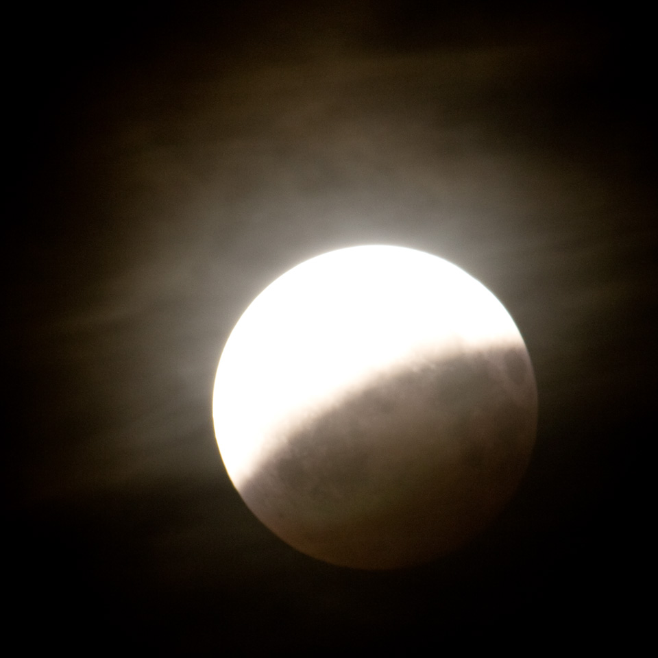 Mondfinsternis, partiell Foto & Bild | mondaufnahmen, himmel