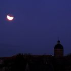 Mondfinsternis über Bernburg