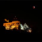 Mondfinsternis über der Wachsenburg