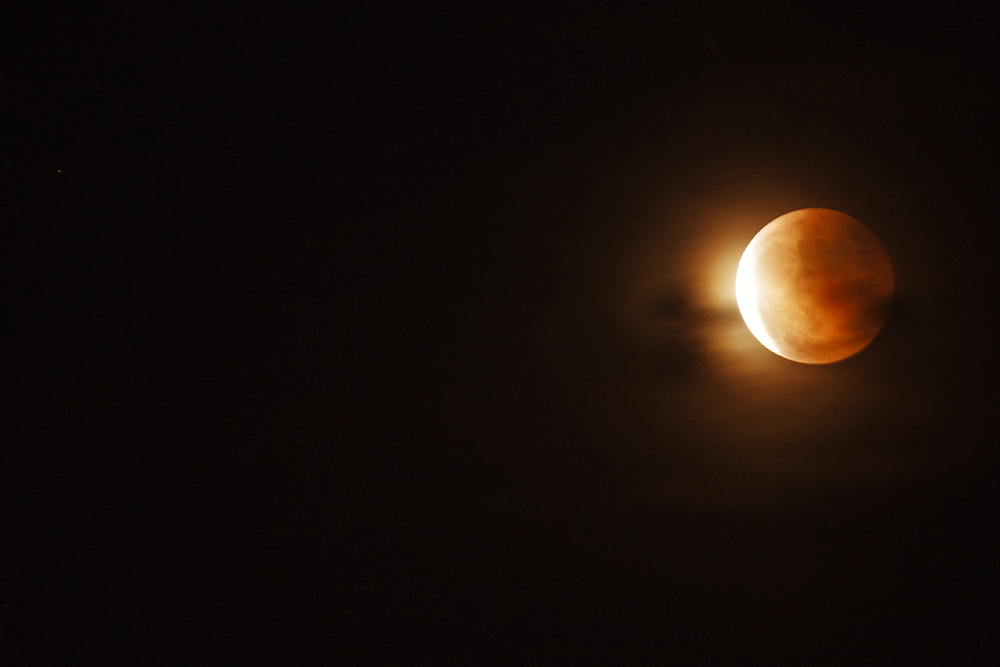 Mondfinsternis über Karlsruhe 15.06.2011