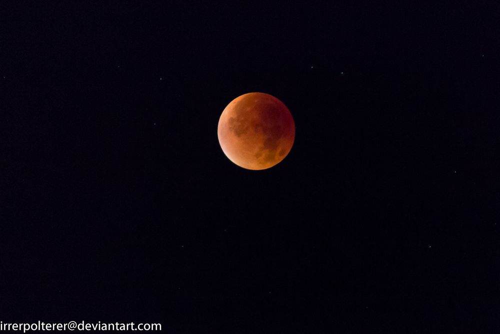 Mondfinsternis+Blutmond 2015