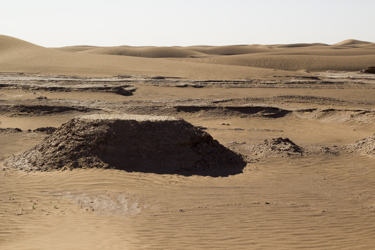 Mondlandschaft im Erg Chegagate