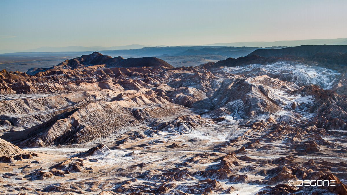 Mondlandschaft in der Atacama