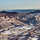 Mondlandschaft in der Atacama