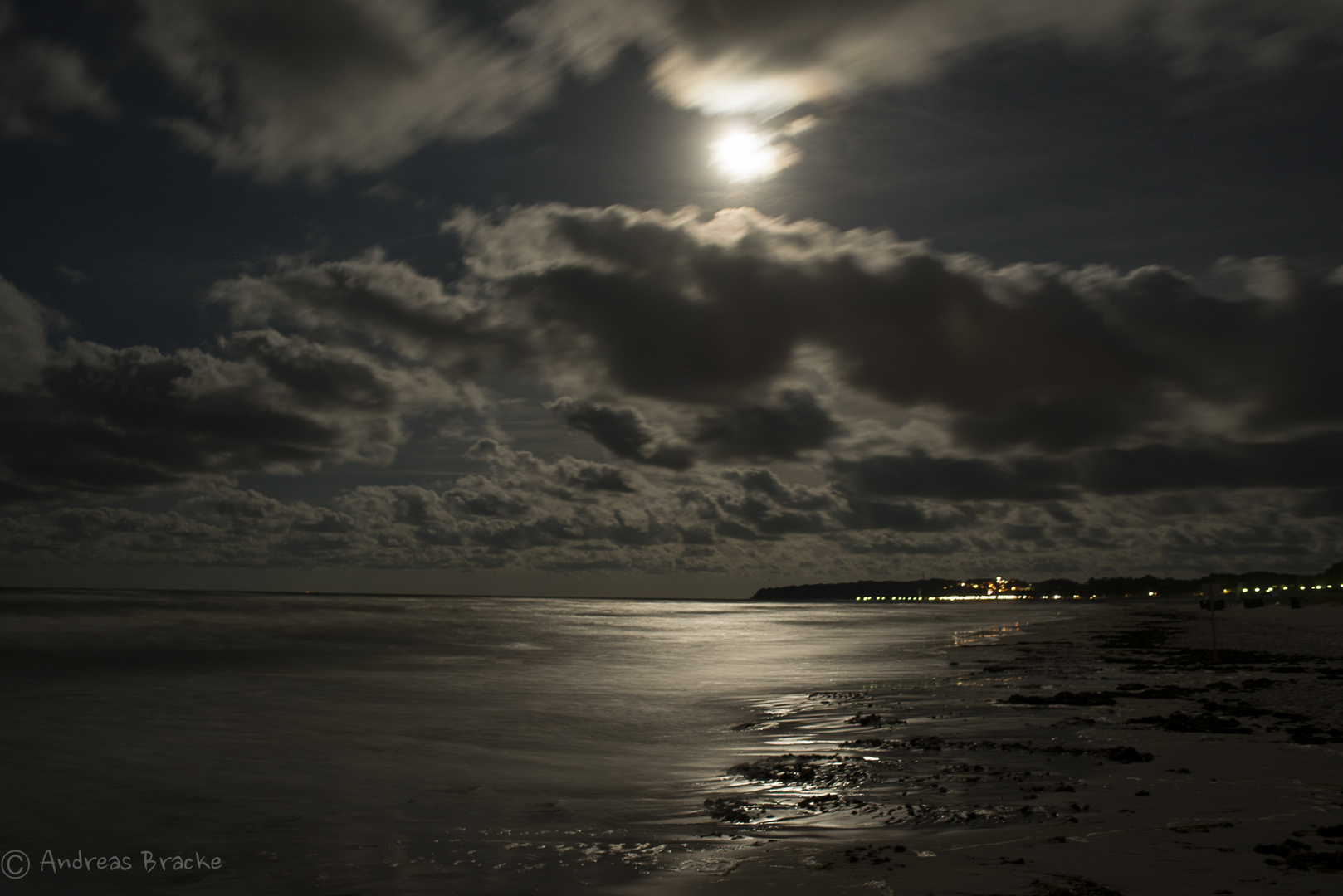 Mondlicht am Strand