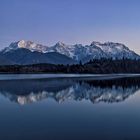 Mondlicht strahlend über dem Karwendel