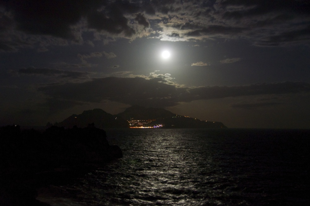 Mondlicht über Capri