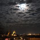 Mondlicht über dem Dom