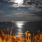 Mondlicht über der Küste