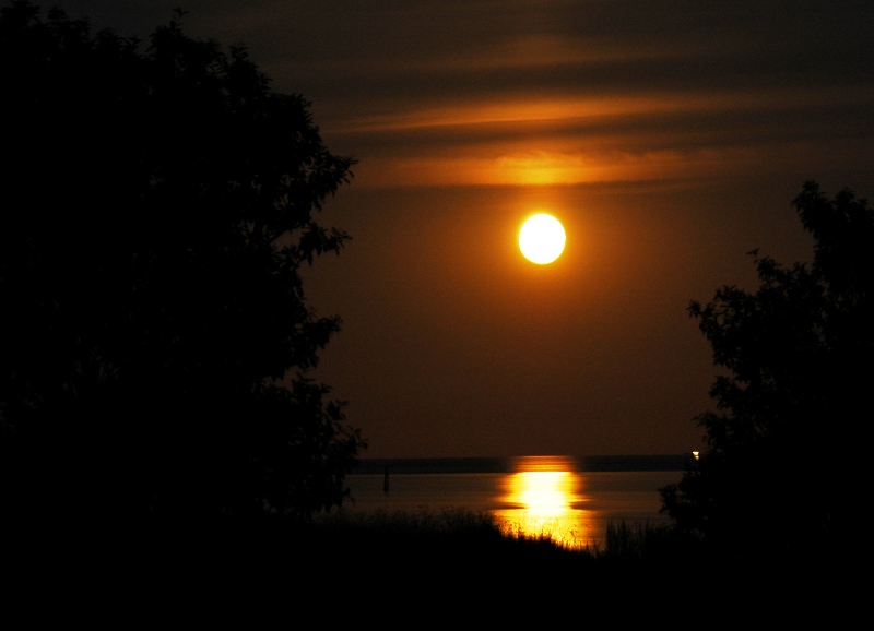 Mondlicht über Fehmarn