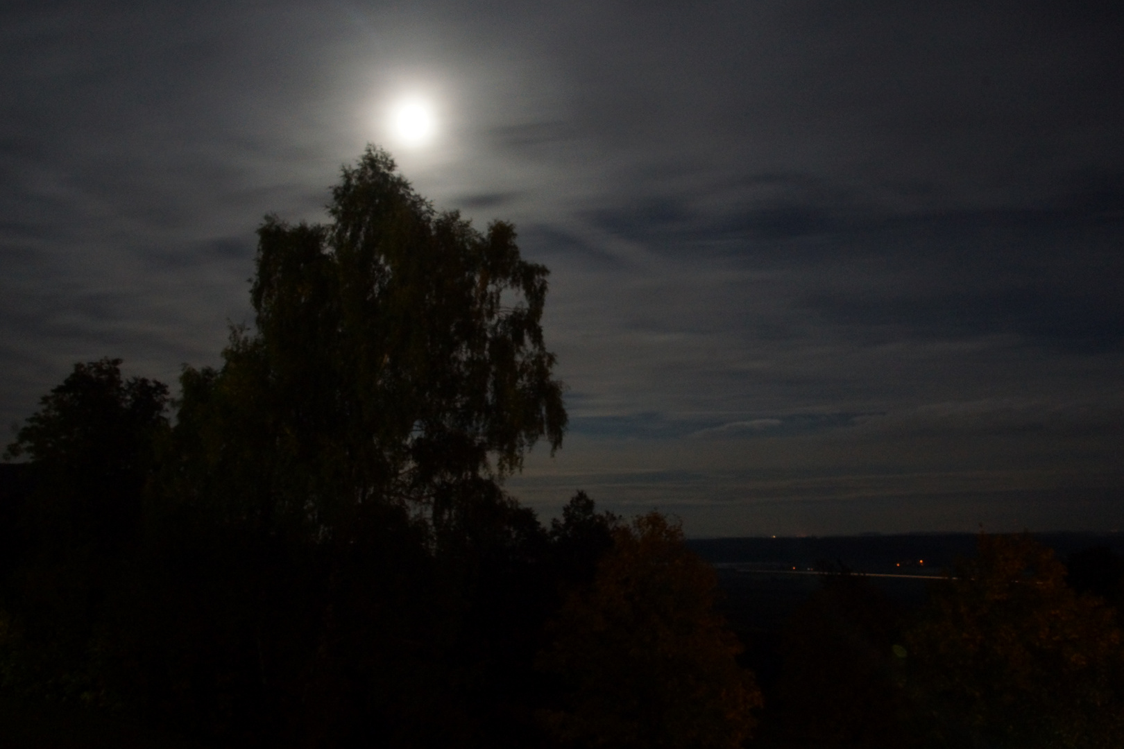Mondnacht auf dem Hesselberg