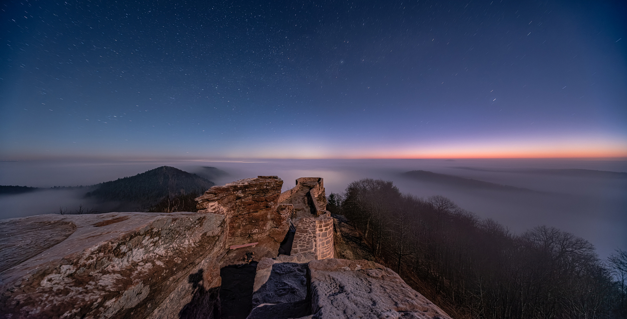 Mondnacht auf der Burg