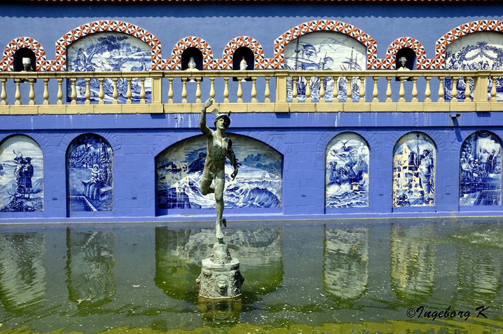 Mondo Verde - Vor dem Palacio dos Marquises da Fronteira -