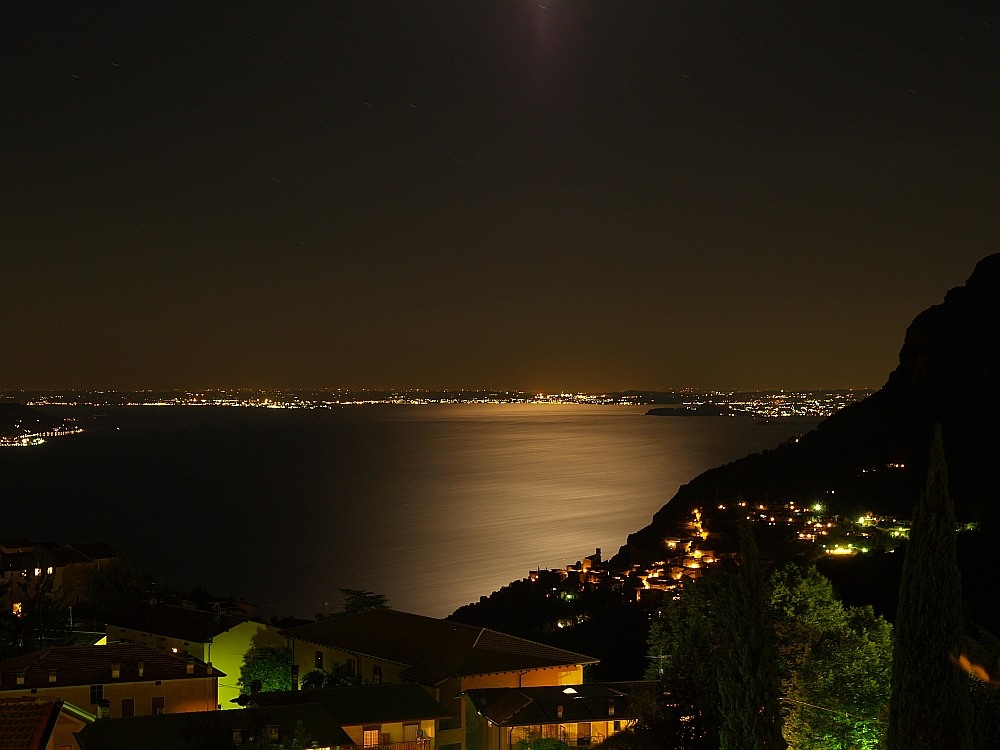 Mondschein am Lago di Garda