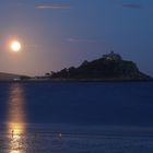 Mondschein am St Michaels Mount