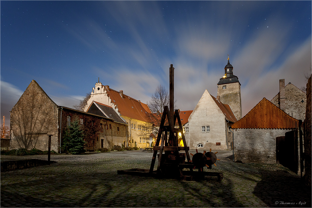 Mondschein auf der Wasserburg...