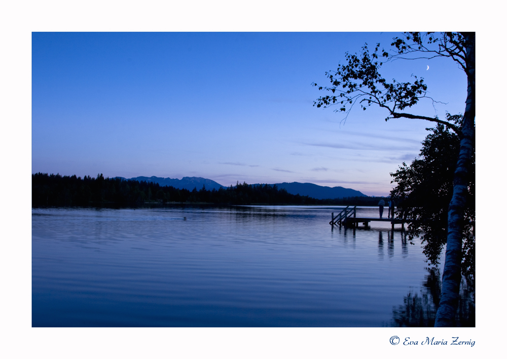 MondscheinBaden Foto & Bild landschaft, bach, fluss & see, see