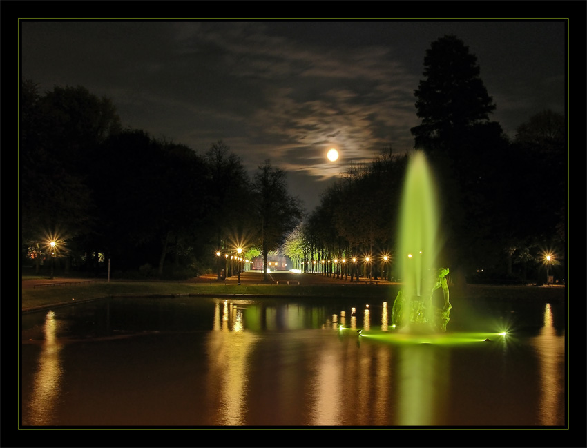 Mondschein im Hofgarten