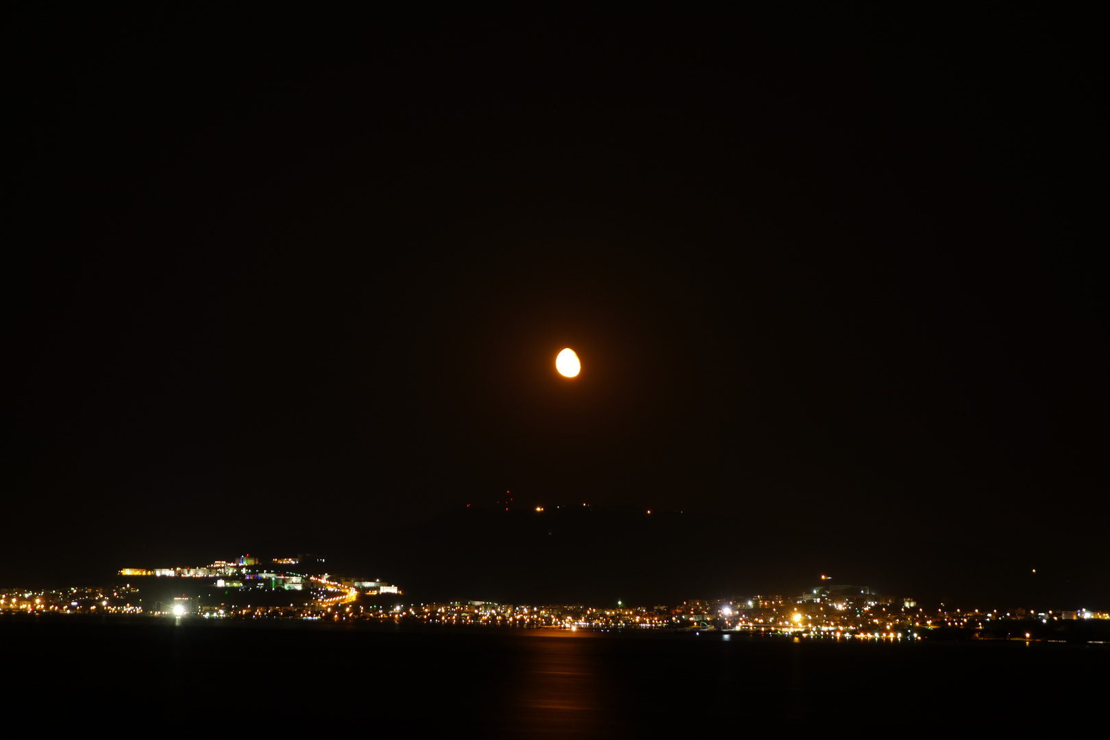 Mondschein über Canakkale