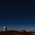 Mondscheinaufnahme vom Haleakala Observatory