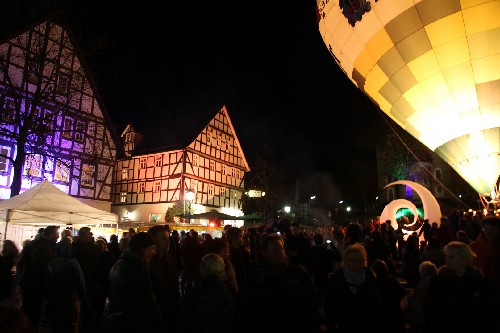 Mondscheinmarkt in Hilchenbach am 28.10.2012