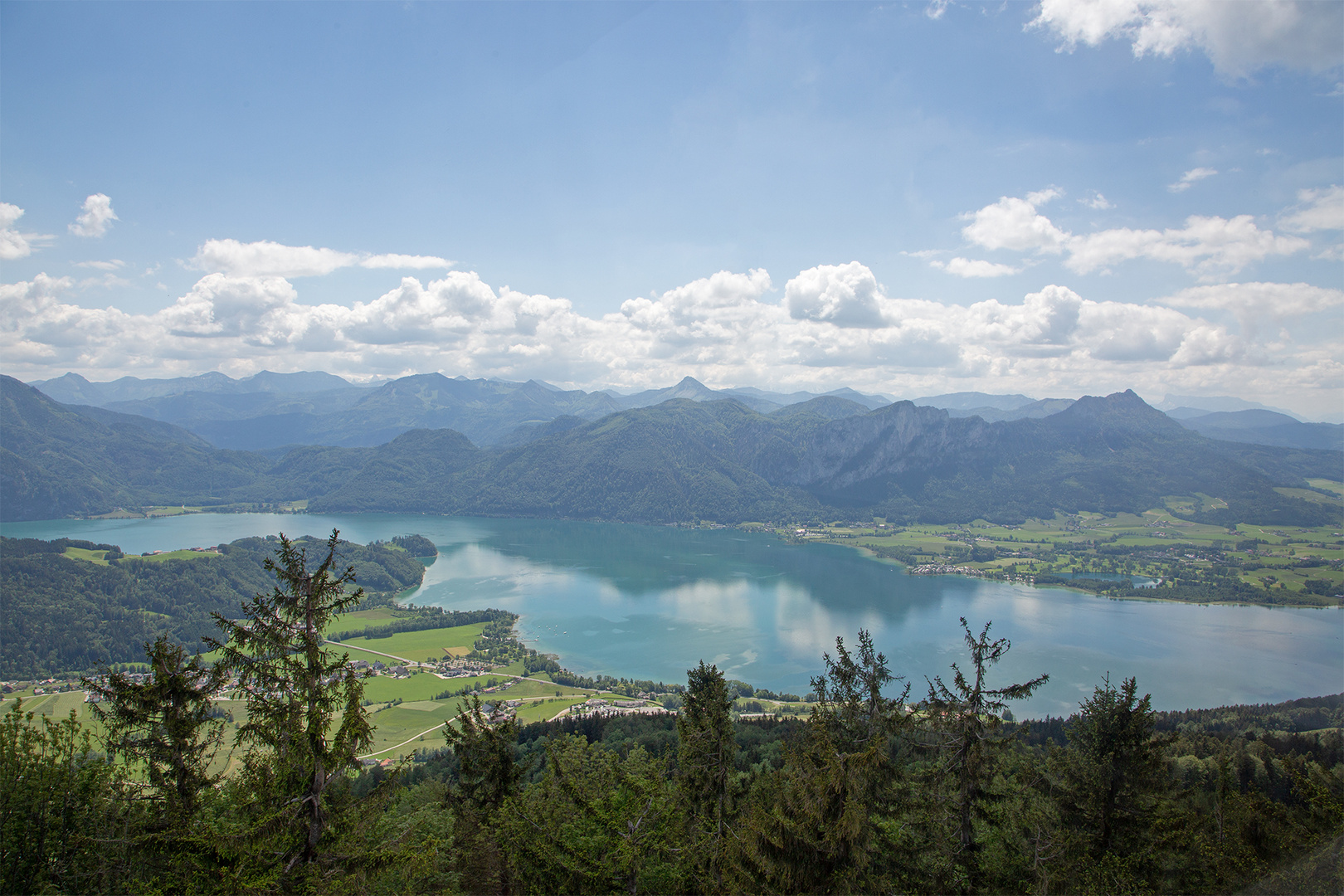 Mondsee Foto & Bild landschaft, berge, bach, fluss & see Bilder auf