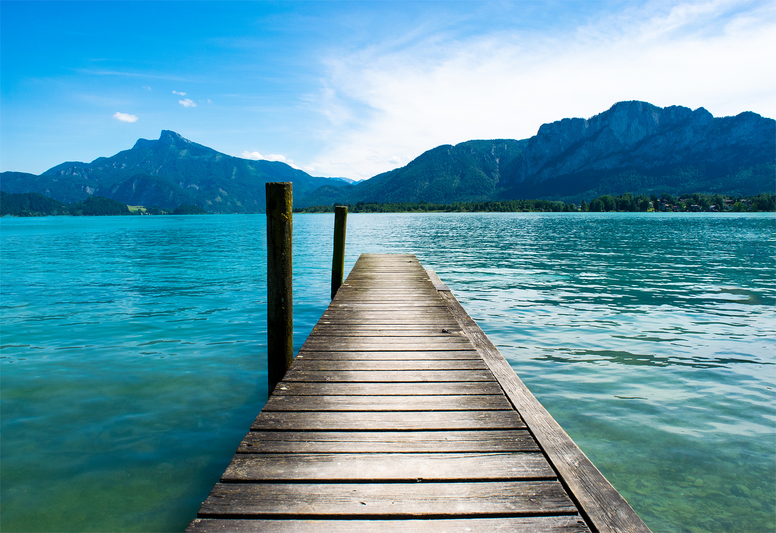 Mondsee im Sommer