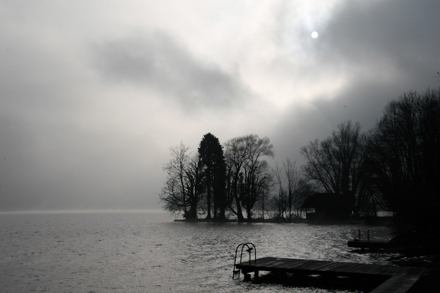 Mondsee in Winter