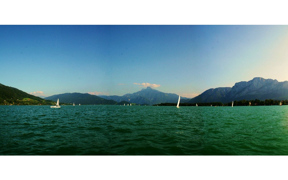 Mondsee mit Schafberg