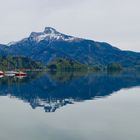 Mondsee mit Schafberg in aller Stille