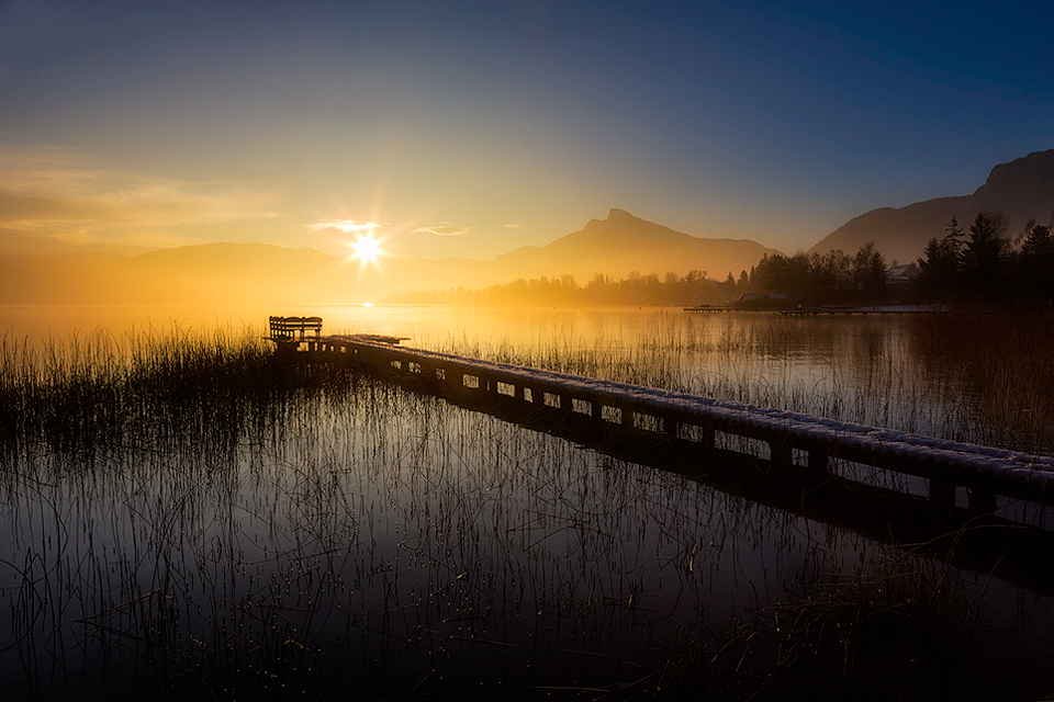 Mondsee-Morgen ...