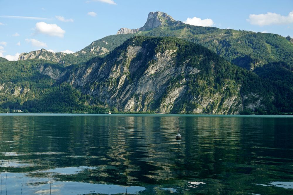 Mondsee und Schafberg Gipfel