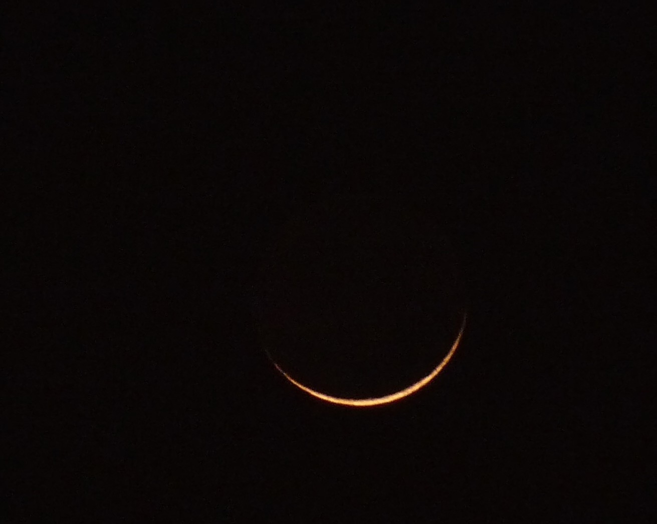 Mondsichel Foto & Bild mondaufnahmen, himmel & universum, natur