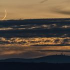 Mondsichel am Brocken