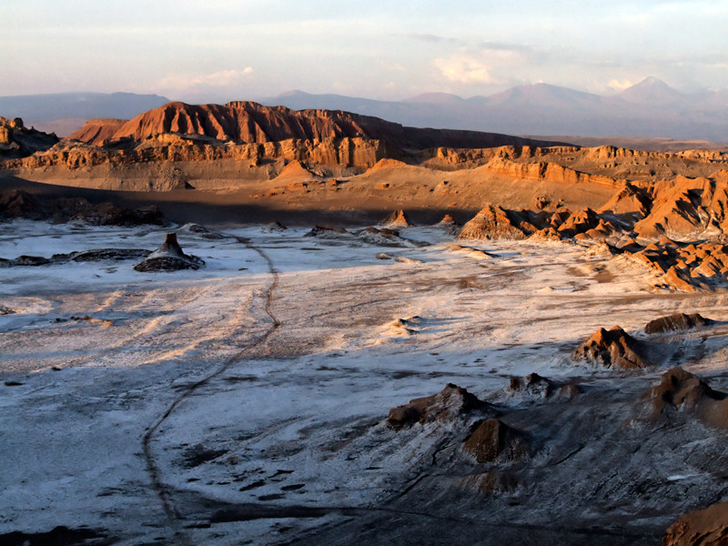 Mondtal in der Wüste Atacama, Chile